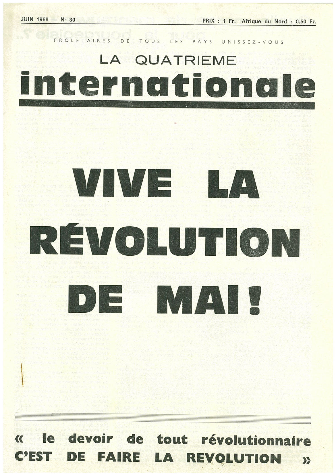 La Quatrieme Internationale1