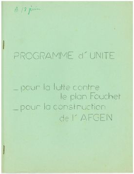 Programme d'unité