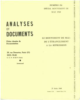 analyses et documents n°156